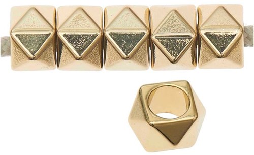 Rico Bracelet Polygons - Gold-2