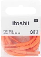 Rico Bracelet cord Set - Neon Red