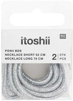 Rico Chain Bracelet Set - Glittering Silver