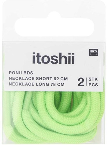 Rico Chain Bracelet Set - Neon Green