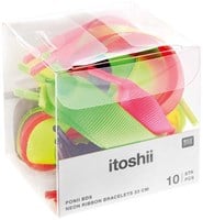 Rico Grosgrain Ribbon bracelets - Neon