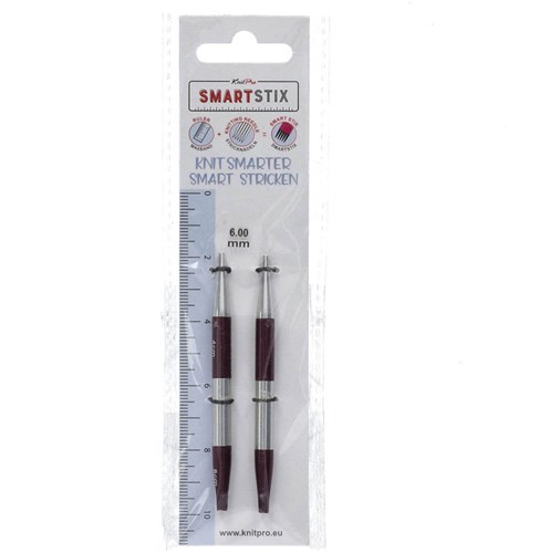 KnitPro Smartstix Short Interchangeable Circular Knitting Needles 6.00 mm