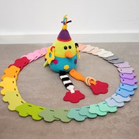 Go Handmade Animal Paw Teething Rings 89 Petrol-3