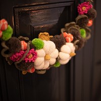 Fall Wreath Crochet Kit-3