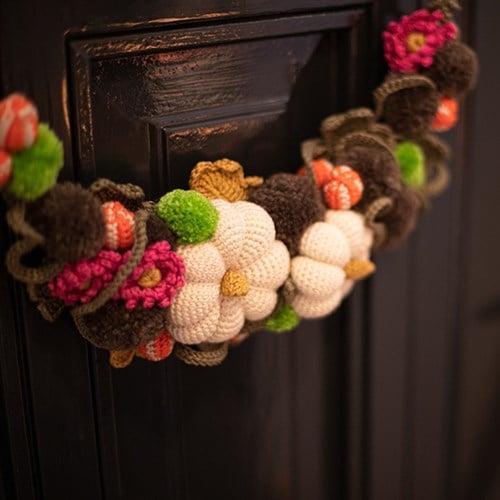 Fall Wreath Crochet Kit-3