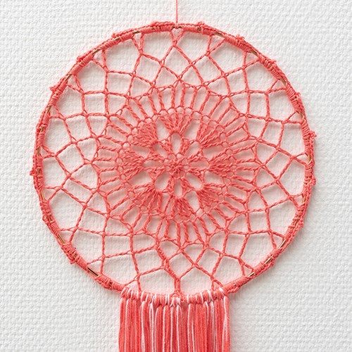 Yarn and Colors Must-Have Mandala Crochet Kit 2 Pink Sand / Blossom