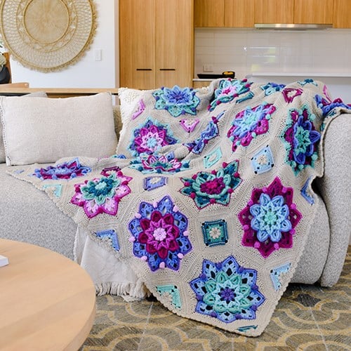 Floral Dreams Blanket CAL Yarn Kit 1