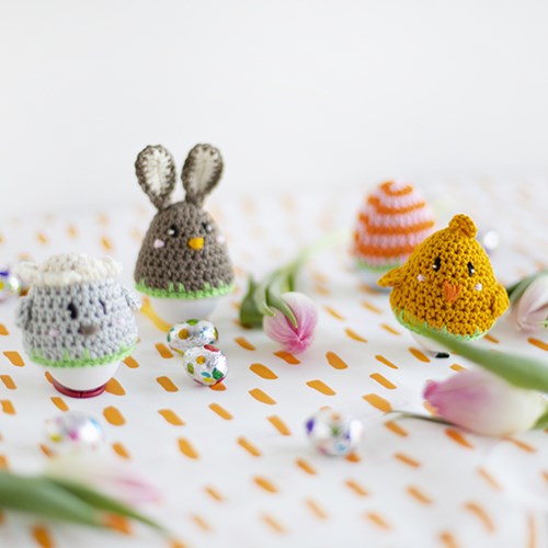 Crochet Pattern Egg Warmers Easter