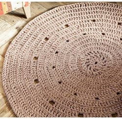 Crochet Pattern Zpagetti Round Rug