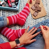 Knitting Pattern Stripy Socks