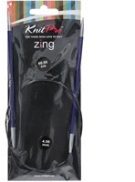 KnitPro Zing Circular Knitting Needles 60cm 4.50mm