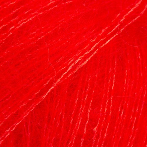 Drops Kid-Silk Uni Colour 061 Hot Red-2