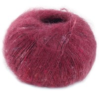 Lana Grossa Natural Superkid Tweed 612 Orient Red