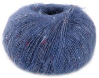 Lana Grossa Natural Superkid Tweed 619 Dark Blue