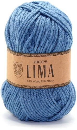 Drops Lima Uni Colour 6235 Grey blue