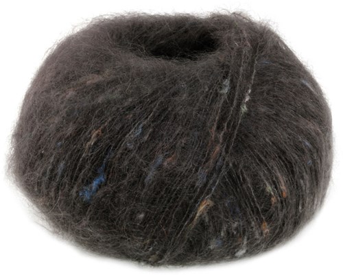 Lana Grossa Natural Superkid Tweed 624 Dark Grey