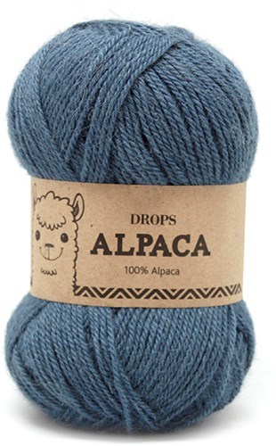Drops Alpaca Uni Colour 6309 Medium Petrol