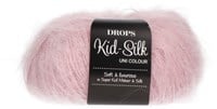 Drops Kid Silk Uni Colour 063 Powder Pink