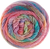 Lana Grossa Meilenweit 100 Rainbow 6401 Turquoise/jade/yellow/lilac/orange/red/pink/purple/pink/petrol/kiwi