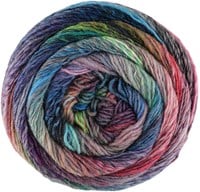 Lana Grossa Meilenweit 100 Rainbow 6409 Green/ochre/burgundy/dark grey/ink/grey-blue/mouse grey/turquoise/black-brown/bordeaux