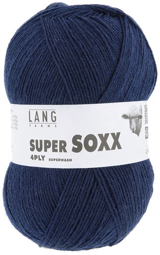 Lang Yarns Super Soxx 4-Ply 0025 Navy
