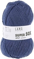 Lang Yarns Super Soxx 4-Ply 0034 Dark Denim-2
