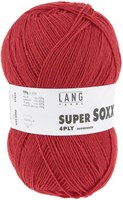 Lang Yarns Super Soxx 4-Ply 0060 Red-2