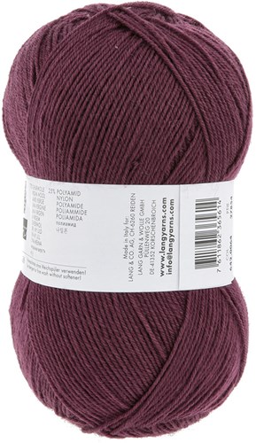 Lang Yarns Super Soxx 4-Ply 0064 Bordeaux-2