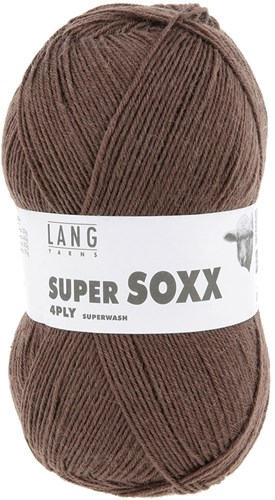 Lang Yarns Super Soxx 4-Ply 0096 Light Brown