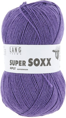 Lang Yarns Super Soxx 4-Ply 0146 Lilac