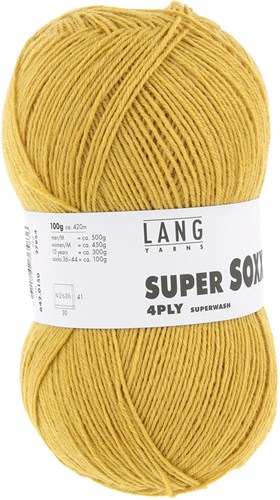 Lang Yarns Super Soxx 4-Ply 0150 Marigold-2