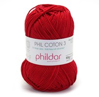 Phildar Phil Coton 3 1459 Griotte