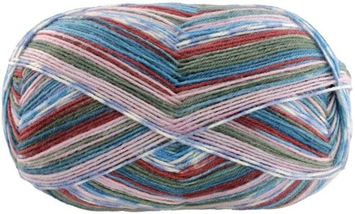 Lana Grossa Meilenweit 100 Arte 6810 Dark red/ecru/light blue/turquoise/turquoise blue/

Dusky pink/reseda green/petrol/lilac