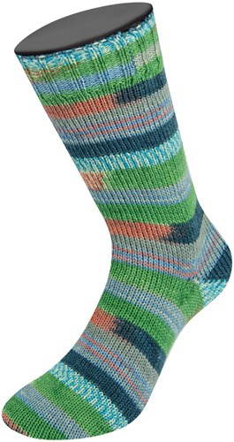 Lana Grossa Meilenweit 100 Arte 6811 Forest green/ecru/turquoise/rust/green/mouse grey/

Azure blue-3