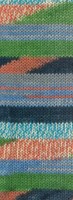 Lana Grossa Meilenweit 100 Arte 6811 Forest green/ecru/turquoise/rust/green/mouse grey/

Azure blue-2