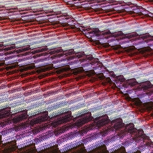 Bargello Blanket MAL Yarn Kit 2 Seafoam-3