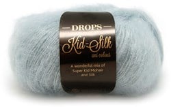 Drops Kid-Silk Uni Colour 006 Blue Mist