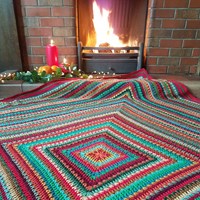Yuletide Blanket Yarn Kit-3