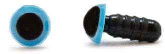 Safety Eyes Blue 6mm per pair