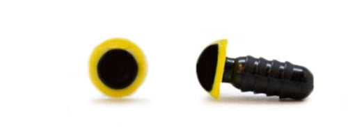 Safety Eyes Yellow 6mm per pair