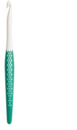 Prym Wool Crochet Hook Ergonomic 17 cm 7.00 mm Leaf Green-2