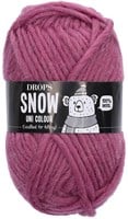 Drops Snow Uni Colour 009 Old Pink