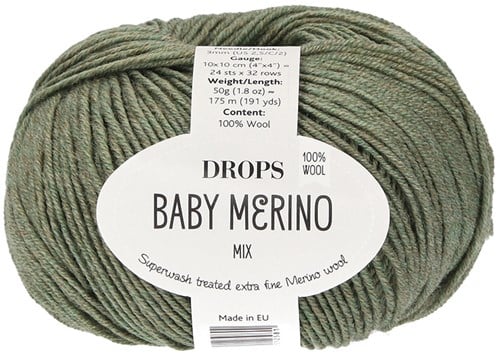 Drops Baby Merino Mix 038 Olive
