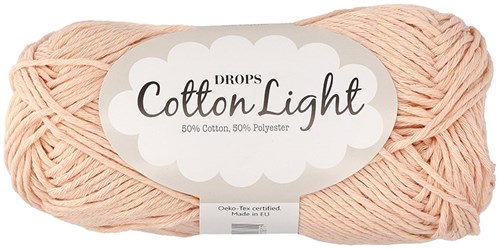 Drops Cotton Light Uni Colour 040 Light Peach