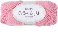 Drops Cotton Light Uni Colour 041 Peany Pink