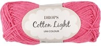 Drops Cotton Light Uni Colour 045 Pink Flamingo