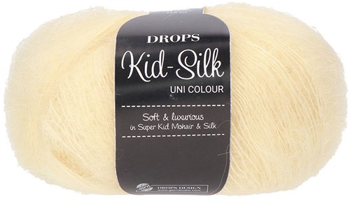 Drops Kid-Silk Uni Colour 052 Lemonade