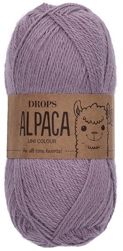 Drops Alpaca Uni Colour 9035 Lavender Frost