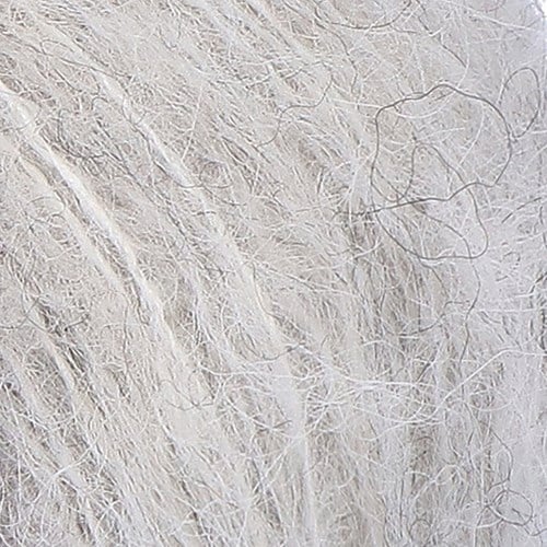 Drops Brushed Alpaca Silk Uni Colour 035 Pearl Grey-2
