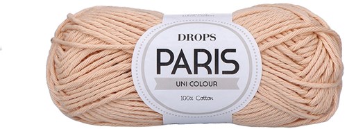 Drops Paris Uni 74 Aprikosencreme